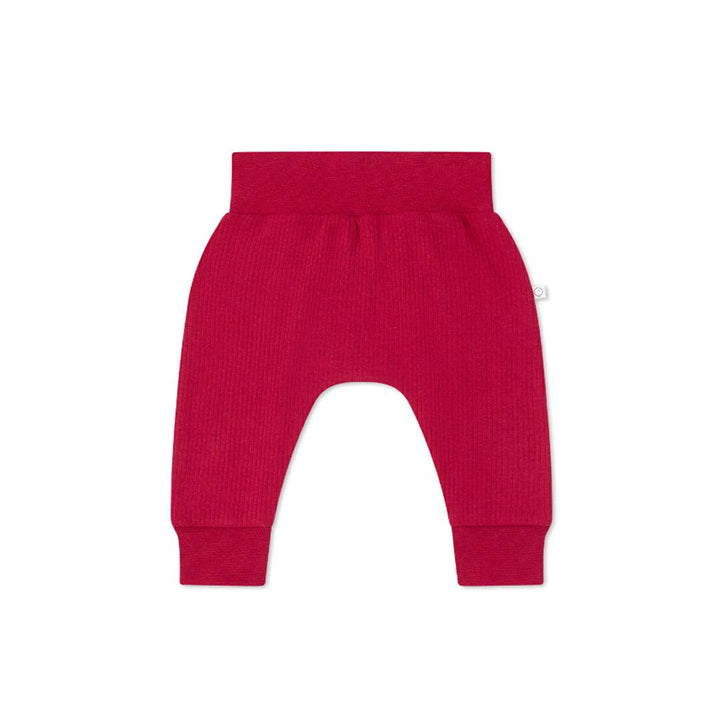 MORI Santa Joggers - Santa + Red-Trousers-Santa + Red-0-3m | Natural Baby Shower