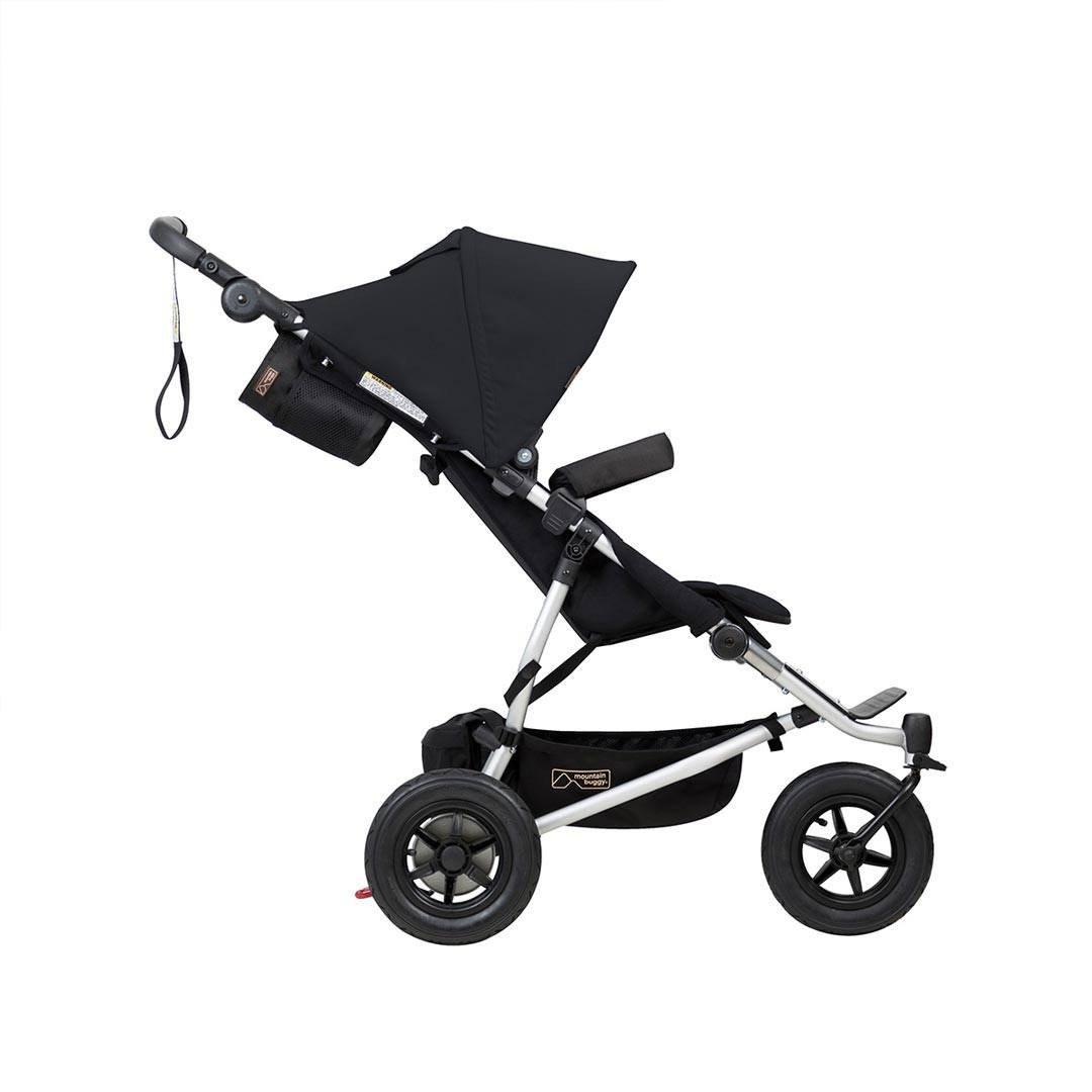 Outlet - Mountain Buggy Duet V3 Pushchair - Black-Strollers- | Natural Baby Shower