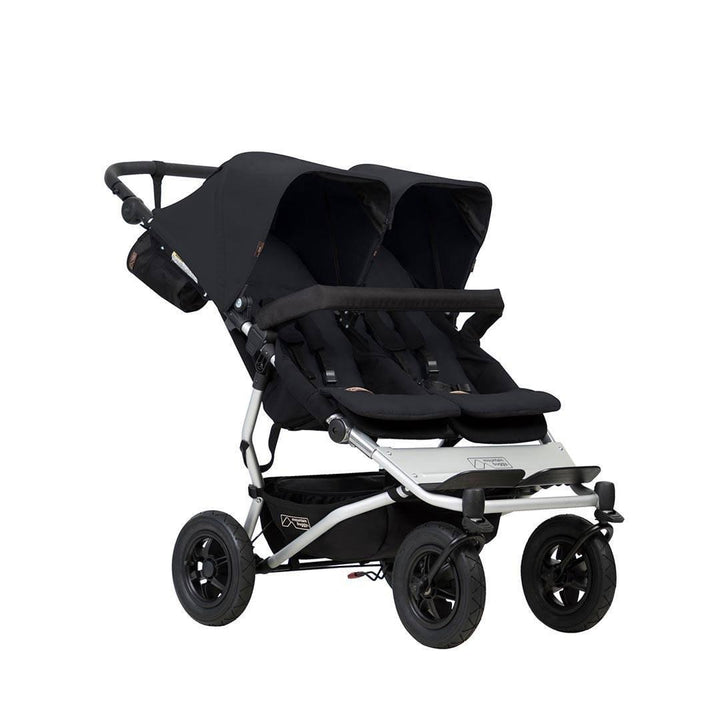 Outlet - Mountain Buggy Duet V3 Pushchair - Black-Strollers- | Natural Baby Shower