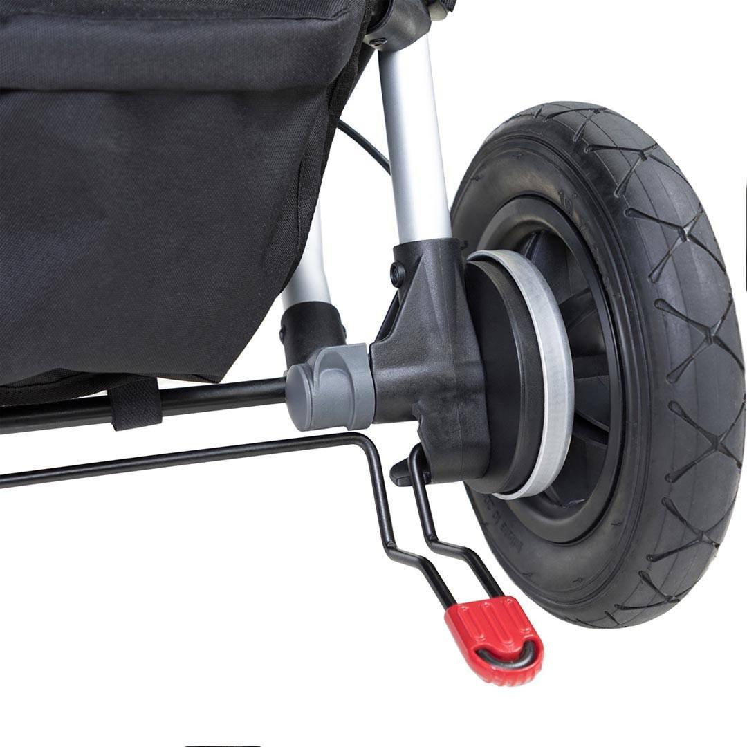 Outlet - Mountain Buggy Duet V3 Pushchair - Black-Strollers- | Natural Baby Shower