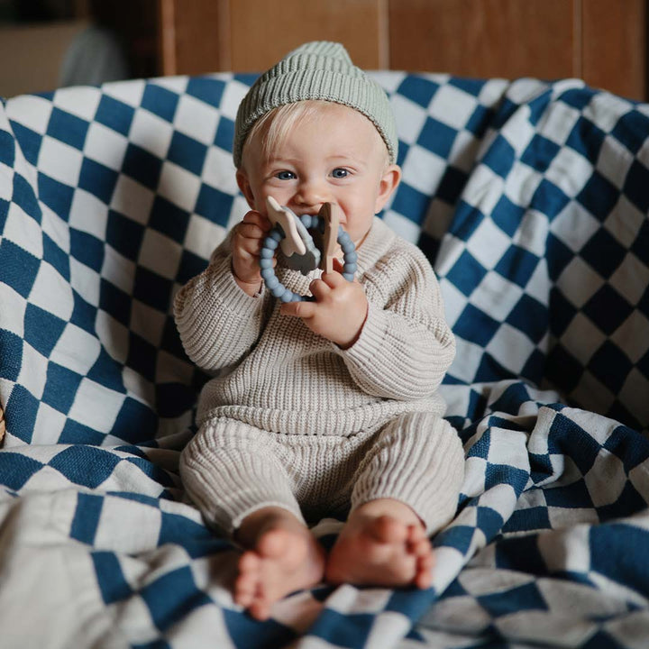 Mushie Teething Ring - Space-Teethers-Space-3+ months | Natural Baby Shower