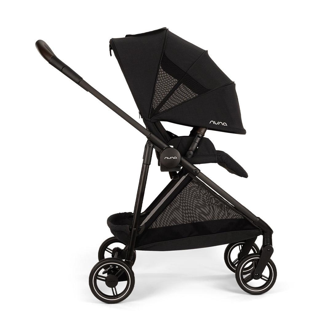 Nuna IXXA NEXT Compact Stroller - Caviar-Strollers-Caviar-No Carrycot | Natural Baby Shower