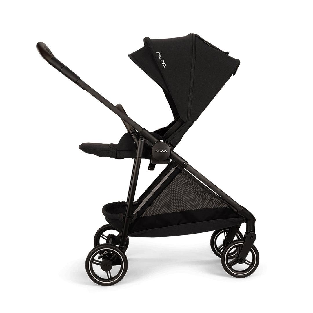 Nuna IXXA NEXT Compact Stroller - Caviar-Strollers-Caviar-No Carrycot | Natural Baby Shower