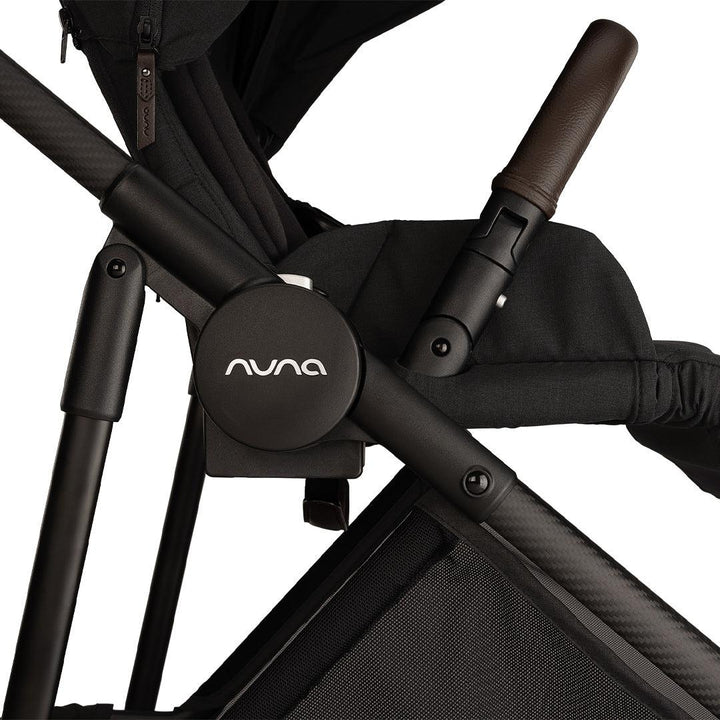 Nuna IXXA NEXT Compact Stroller - Caviar-Strollers-Caviar-No Carrycot | Natural Baby Shower