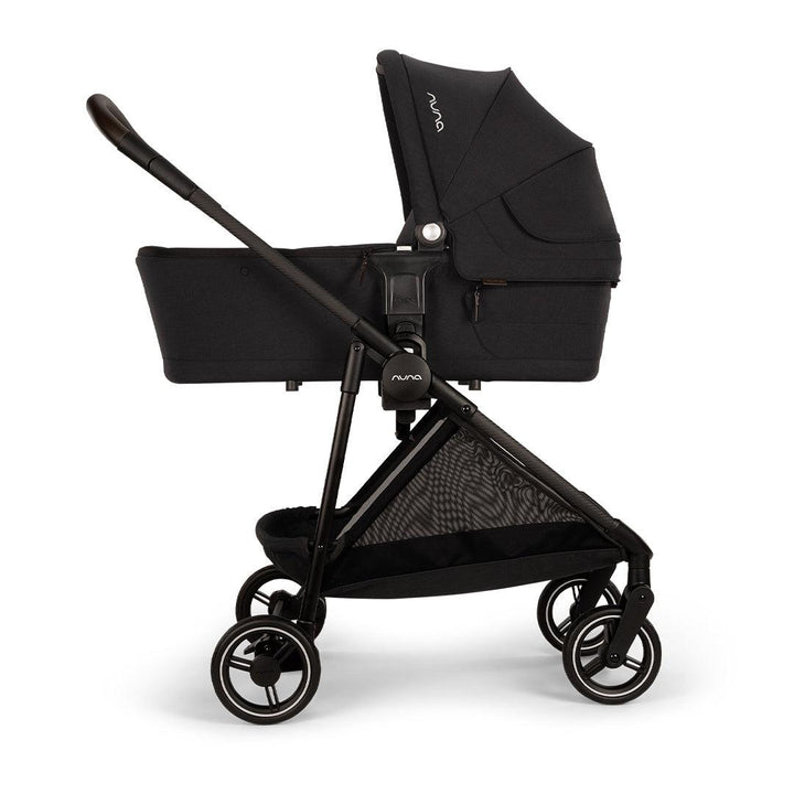 Nuna IXXA NEXT Compact Stroller - Caviar-Strollers-Caviar-No Carrycot | Natural Baby Shower