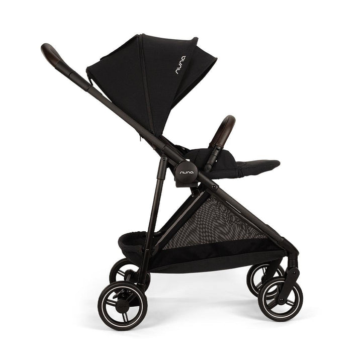 Nuna IXXA NEXT Compact Stroller - Caviar-Strollers-Caviar-No Carrycot | Natural Baby Shower