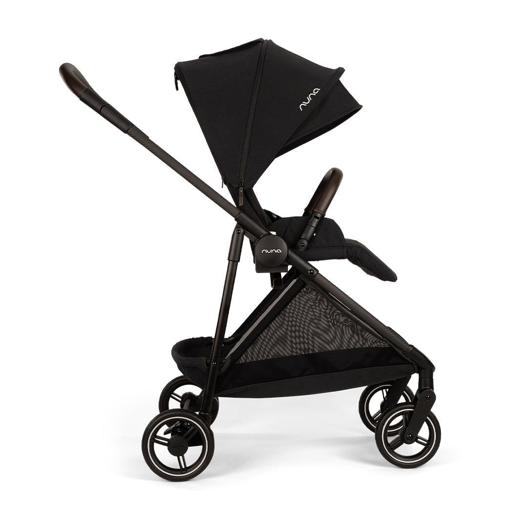 Nuna IXXA NEXT Compact Stroller - Caviar-Strollers-Caviar-No Carrycot | Natural Baby Shower