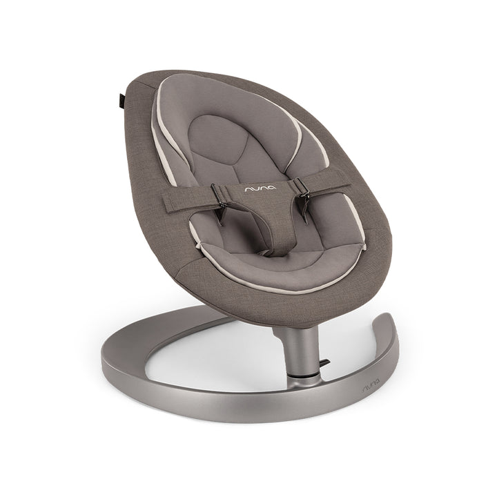 Nuna LEAF Grow Bouncer - Granite-Baby Bouncers-Granite- | Natural Baby Shower