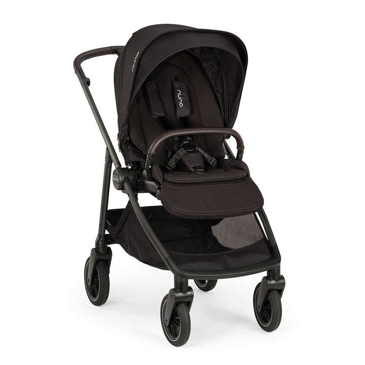 Nuna SWIV Stroller - Caviar-Strollers-Caviar-No Carrycot | Natural Baby Shower