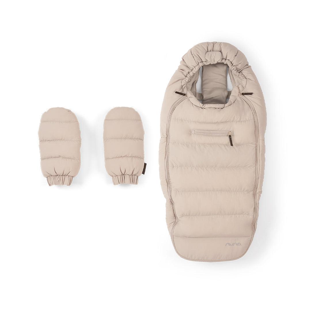 Nuna Winter Stroller Set - Biscotti-Footmuffs-Biscotti- | Natural Baby Shower