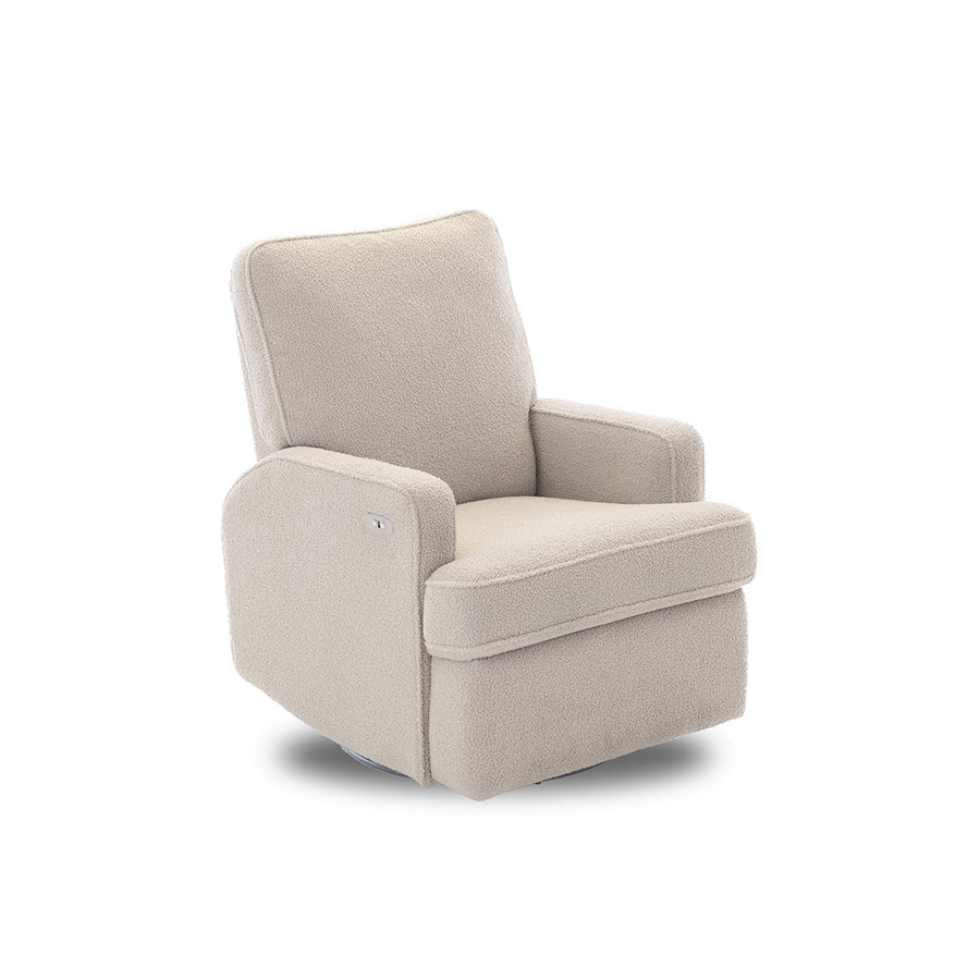 Obaby Madison Electric Recliner - Ivory-Feeding Chairs-Ivory-One Size | Natural Baby Shower