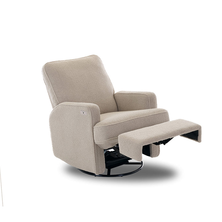 Obaby Madison Electric Recliner - Truffle-Feeding Chairs-Truffle-One Size | Natural Baby Shower