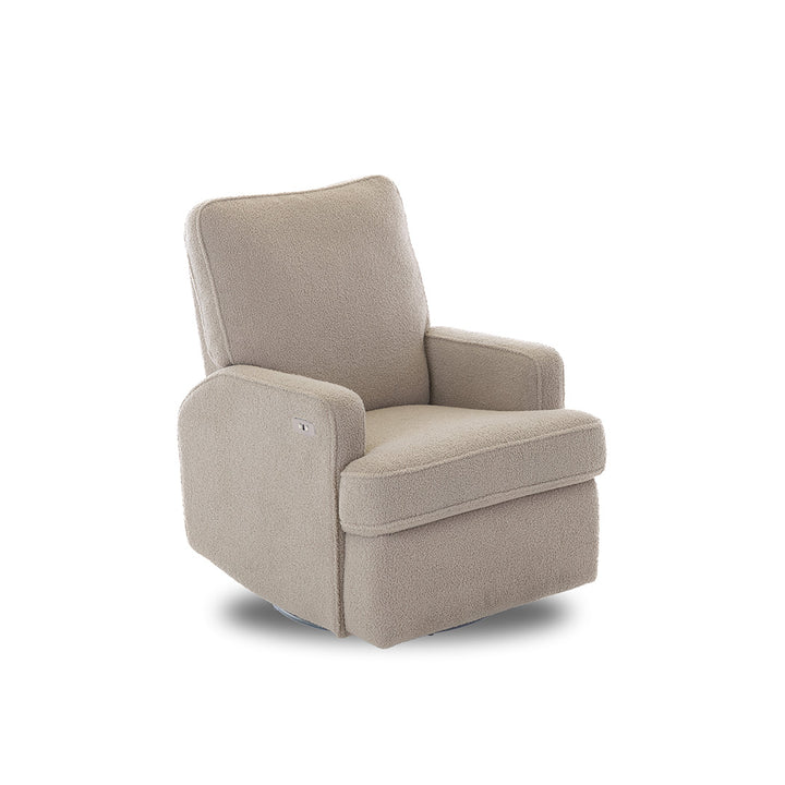 Obaby Madison Electric Recliner - Truffle-Feeding Chairs-Truffle-One Size | Natural Baby Shower