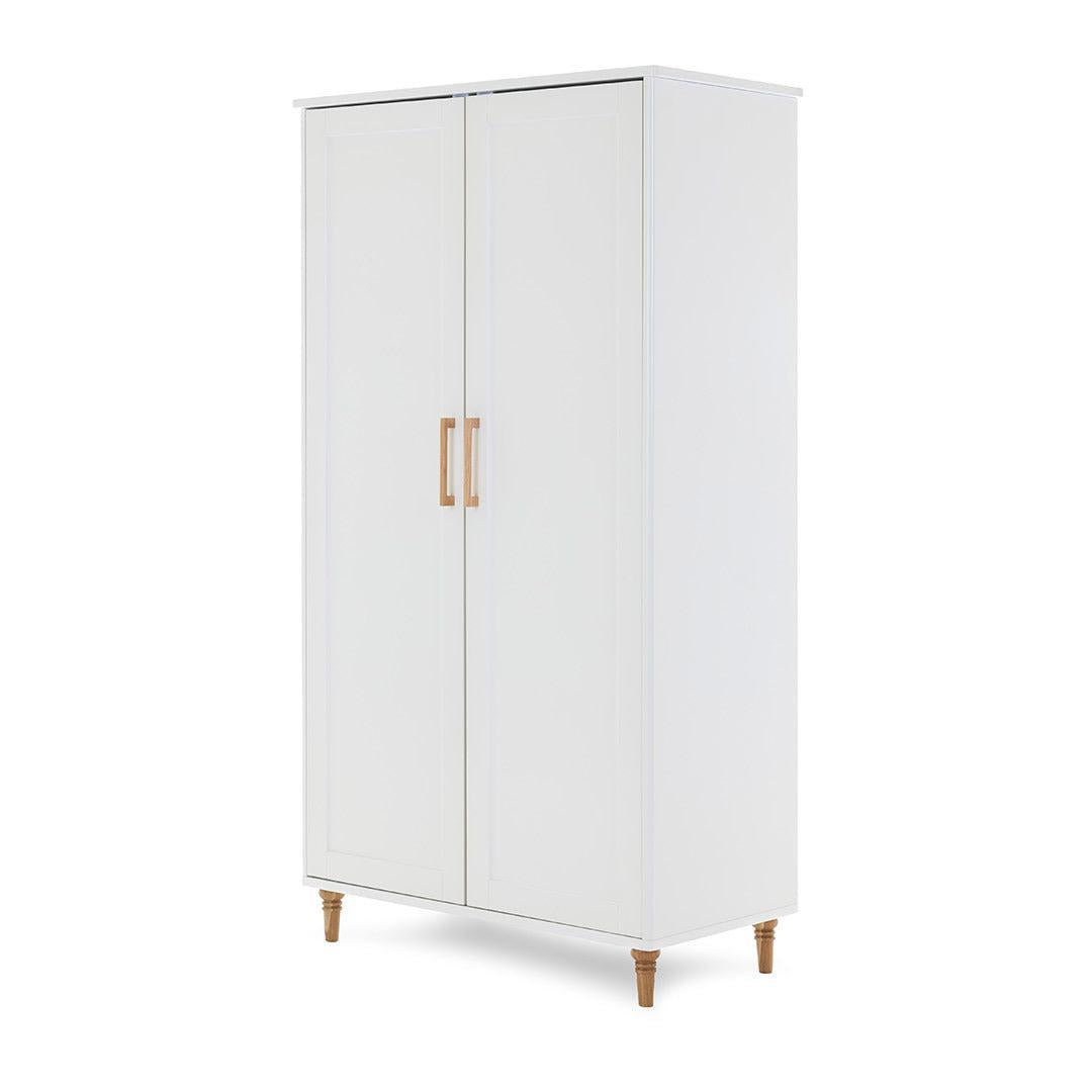 Obaby Orla Double Wardrobe - White-Wardrobes-White- | Natural Baby Shower