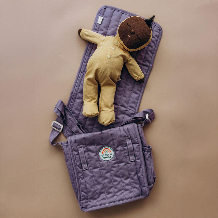 Olli Ella Carrie Convertible Changing Set - Lavender-Play Bags + Purses-Lavender- | Natural Baby Shower