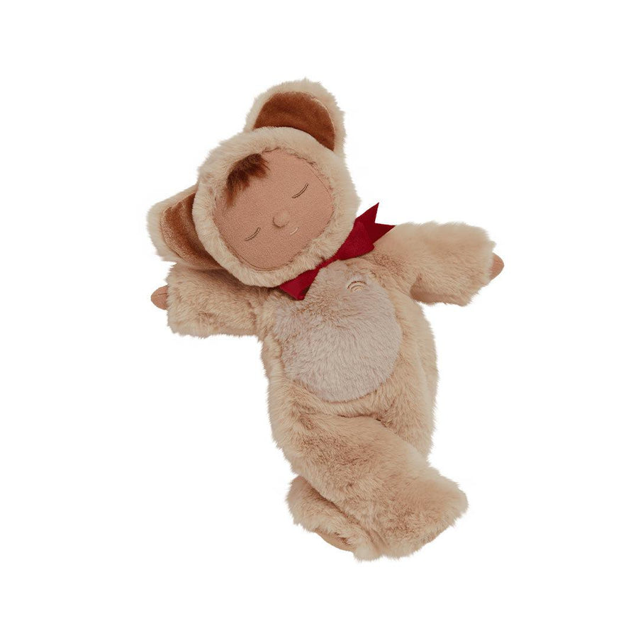 Olli Ella Cozy Dinkums Teddy - Moppet - Sand-Dolls-Moppet /Sand- | Natural Baby Shower