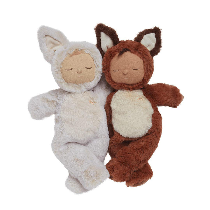 Olli Ella Cozy Dinkums Fox Doll - Fenix - Blush-Dolls-Fenix-Blush | Natural Baby Shower