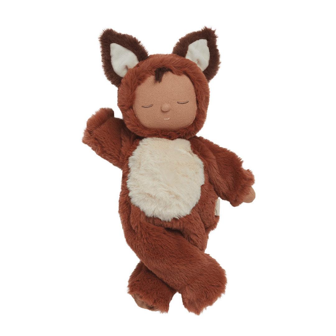 Olli Ella Cozy Dinkums Fox Doll - Finnley - Rust-Dolls-Finnley-Rust | Natural Baby Shower