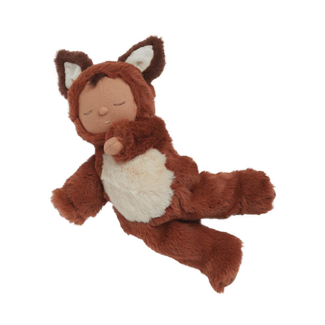 Olli Ella Cozy Dinkums Fox Doll - Finnley - Rust-Dolls-Finnley-Rust | Natural Baby Shower