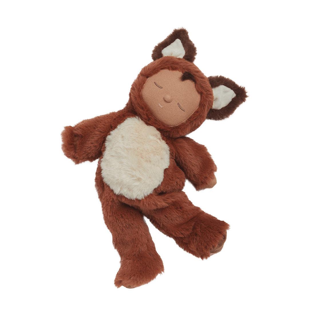 Olli Ella Cozy Dinkums Fox Doll - Finnley - Rust-Dolls-Finnley-Rust | Natural Baby Shower