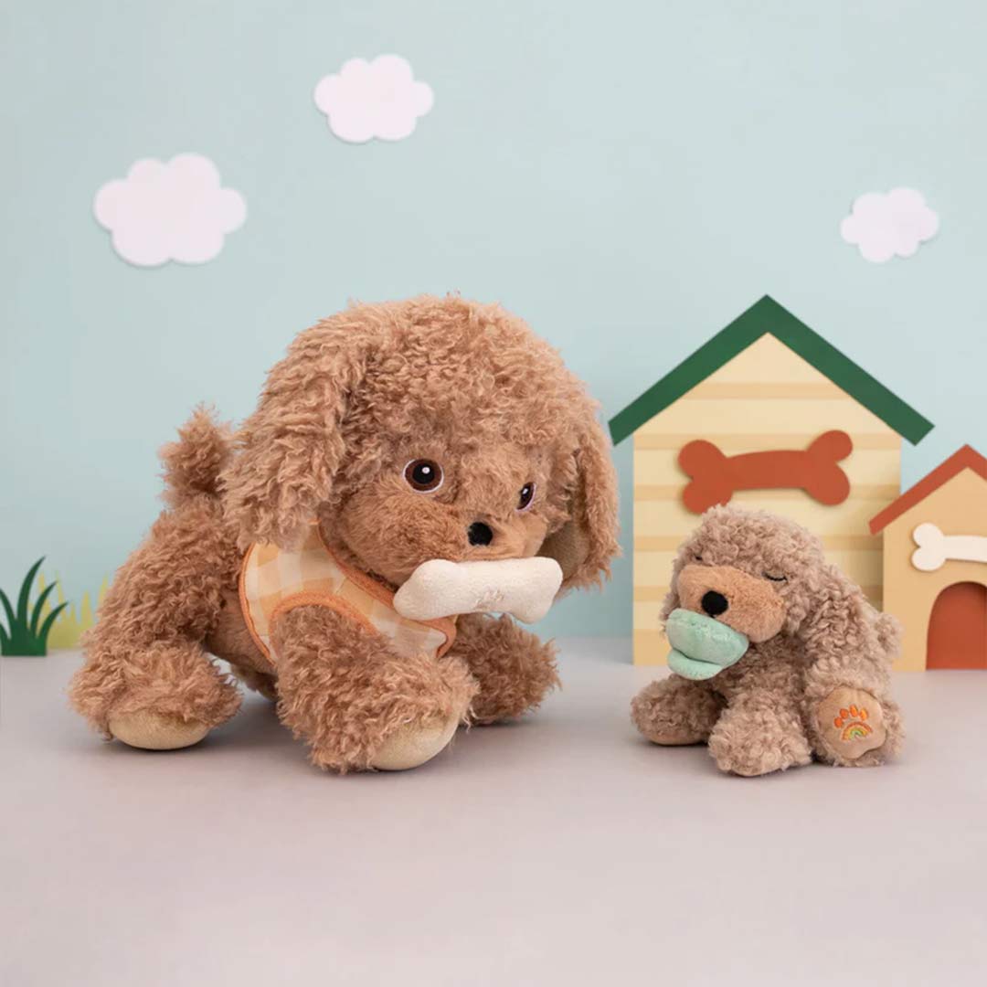 Olli Ella Dinkum Dog - Goldie-Soft Toys-Goldie- | Natural Baby Shower