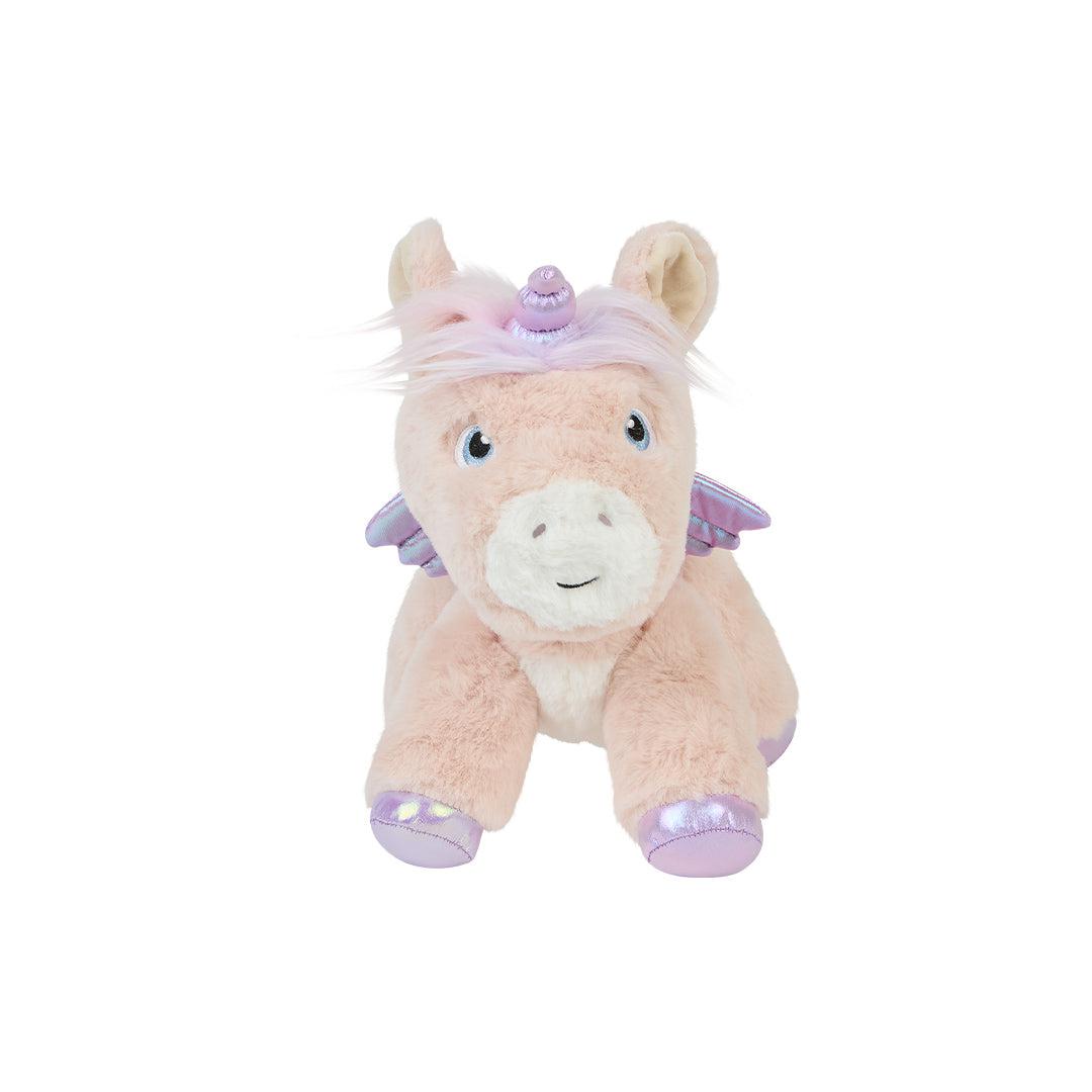 Olli Ella Dinkum Unicorn Shimmer - Pink-Soft Toys-Pink- | Natural Baby Shower