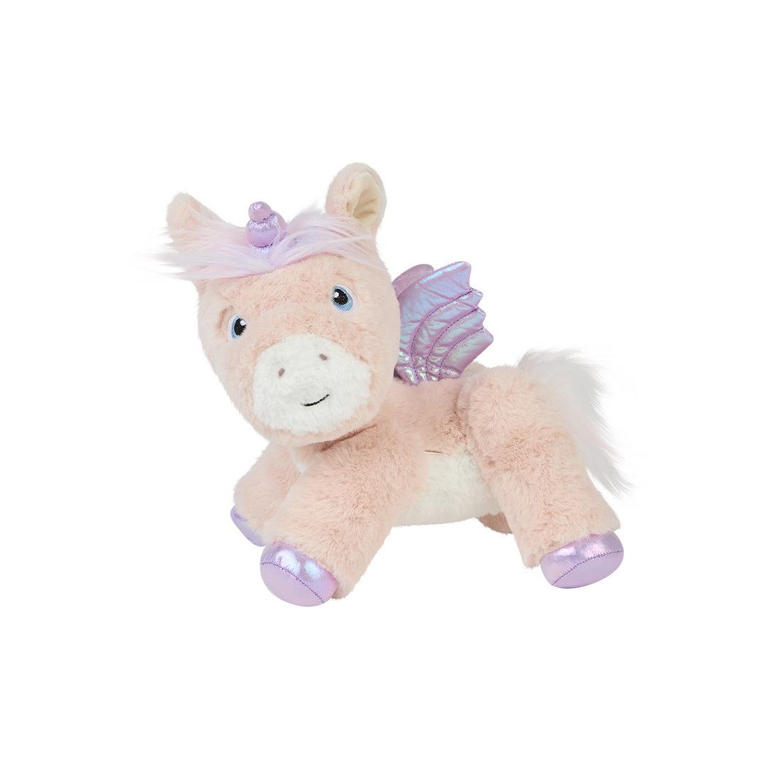 Olli Ella Dinkum Unicorn Shimmer - Pink-Soft Toys-Pink- | Natural Baby Shower