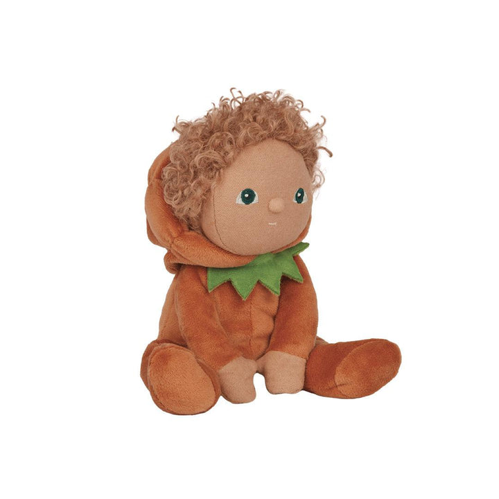 Olli Ella Dinky Dinkum Doll - Perry Pumpkin - Orange-Dolls-Perry Pumpkin-Orange | Natural Baby Shower