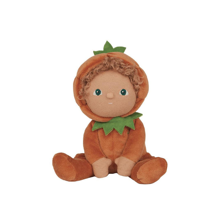 Olli Ella Dinky Dinkum Doll - Perry Pumpkin - Orange-Dolls-Perry Pumpkin-Orange | Natural Baby Shower