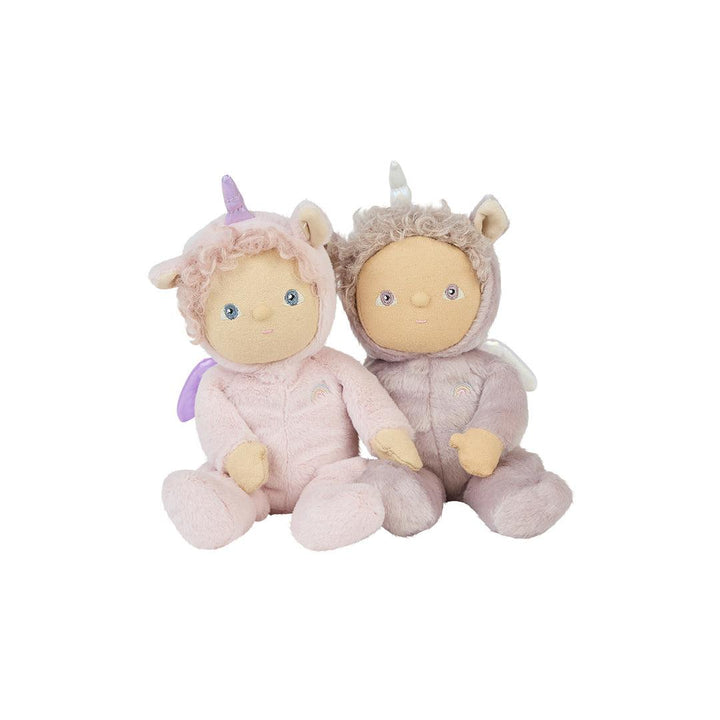 Olli Ella Dinky Dinkum Doll - Una Unicorn - Pink-Dolls-Una Unicorn- | Natural Baby Shower