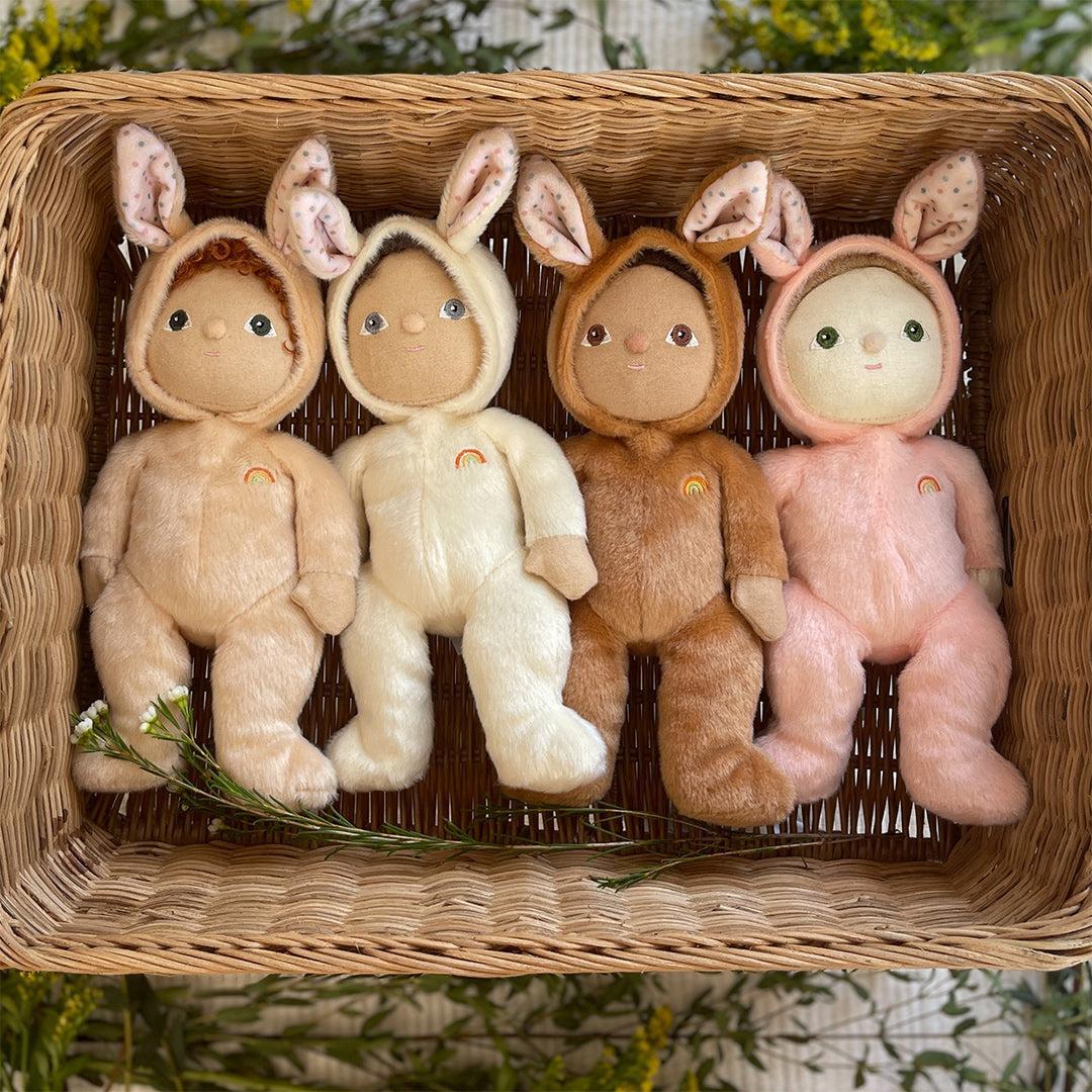 Olli Ella Dinky Dinkum Dolls - Bucky Bunny - Toffee-Dolls-Bucky Bunny- | Natural Baby Shower