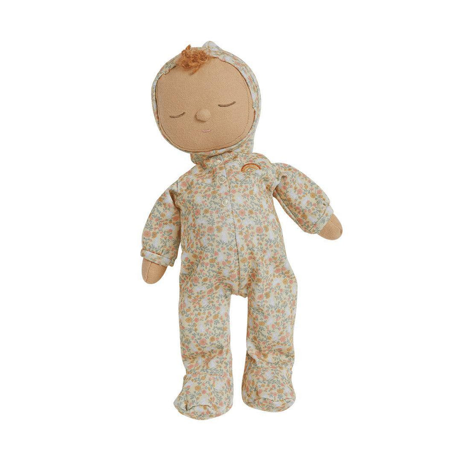 Olli Ella Dozy Dinkum - Custard - Garden Floral-Dolls-Custard- | Natural Baby Shower