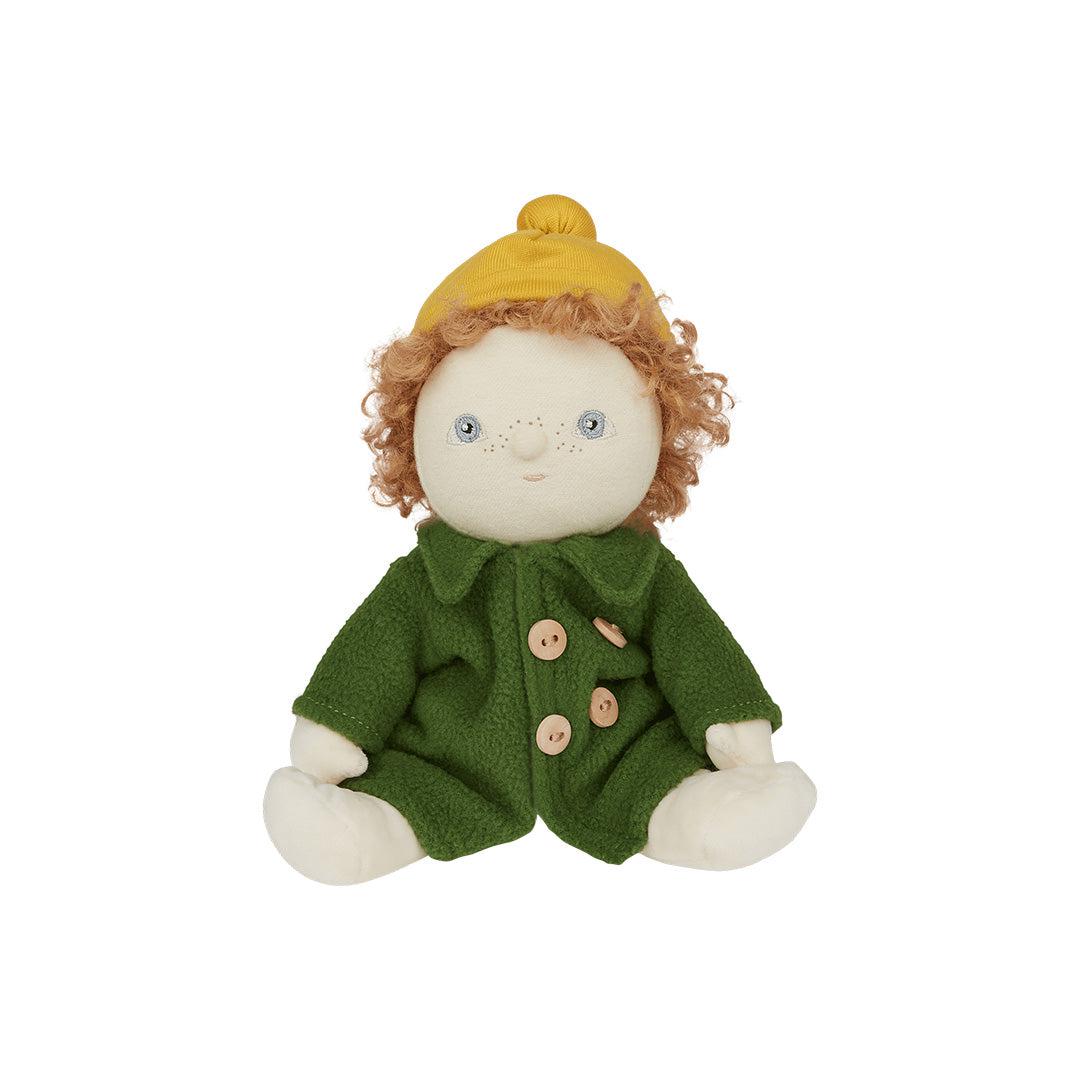 Olli Ella Dress Me Dinky - Charlie Chestnut - Green-Dolls-Green- | Natural Baby Shower