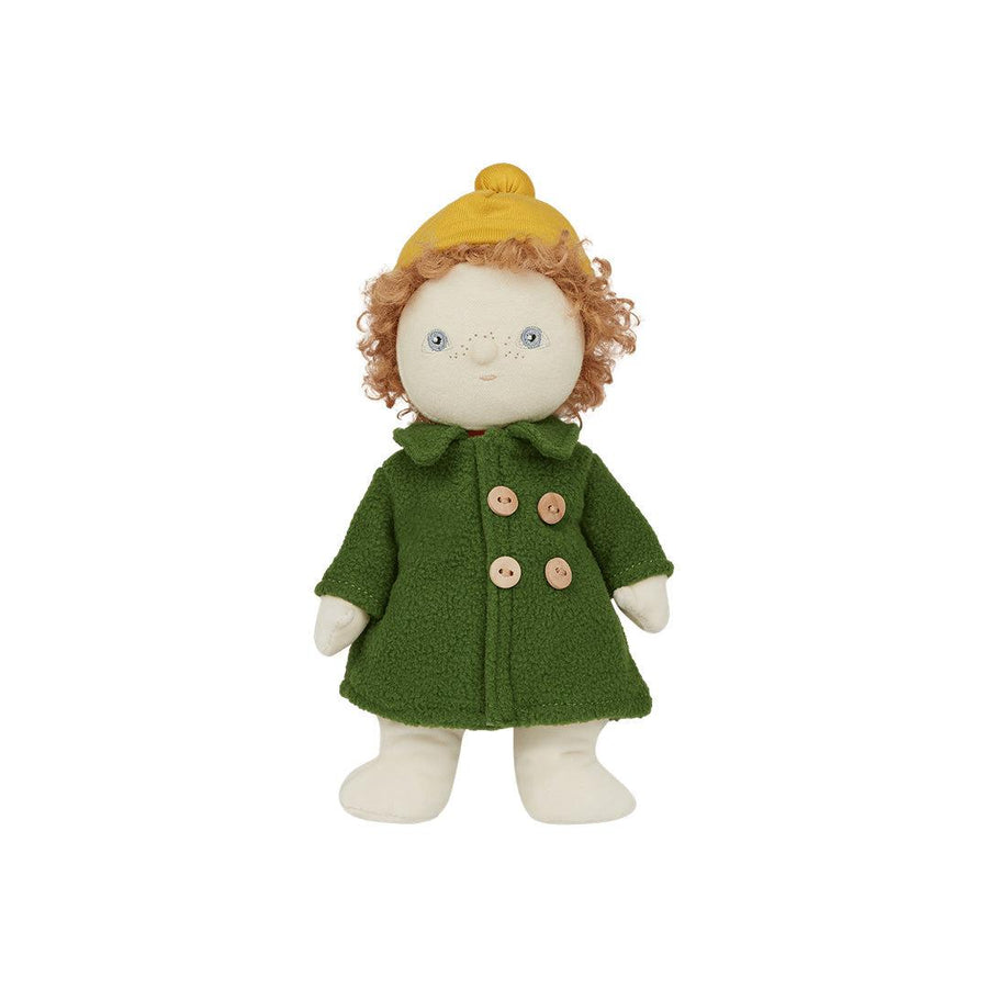 Olli Ella Dress Me Dinky - Charlie Chestnut - Green-Dolls-Green- | Natural Baby Shower