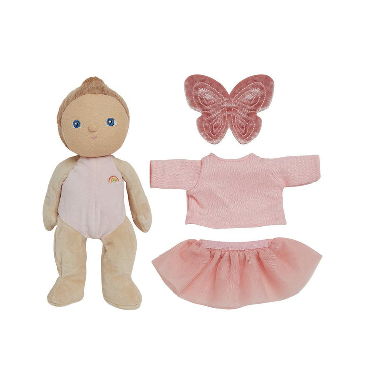 Olli Ella Dress Me Dinky - Mia Melody - Pink-Dolls-Pink- | Natural Baby Shower