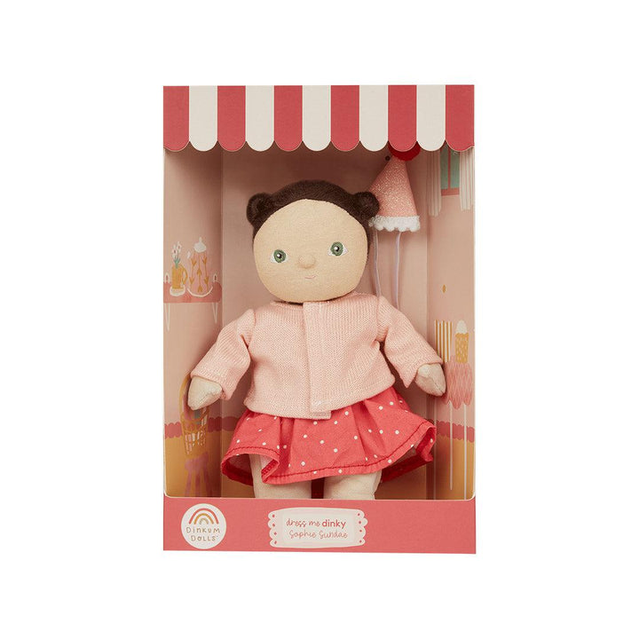 Olli Ella Dress Me Dinky - Sophie Sundae - Red-Dolls-Red- | Natural Baby Shower