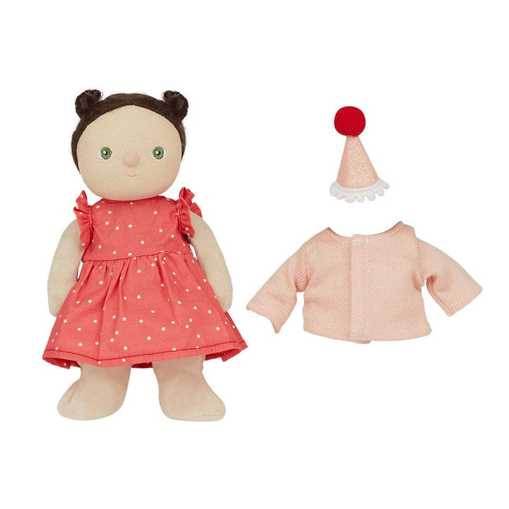 Olli Ella Dress Me Dinky - Sophie Sundae - Red-Dolls-Red- | Natural Baby Shower