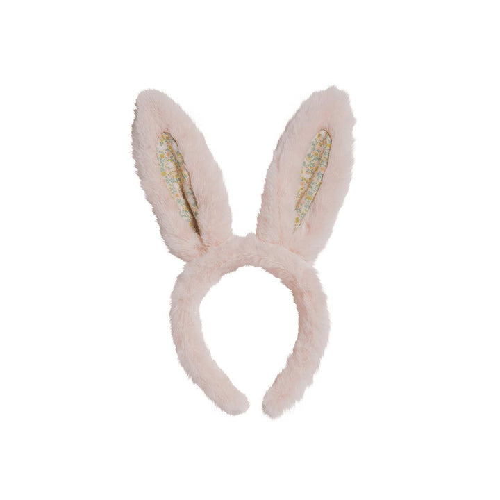 Olli Ella Fluffle Bunny Ear Headband - Pink-Headbands-Pink- | Natural Baby Shower