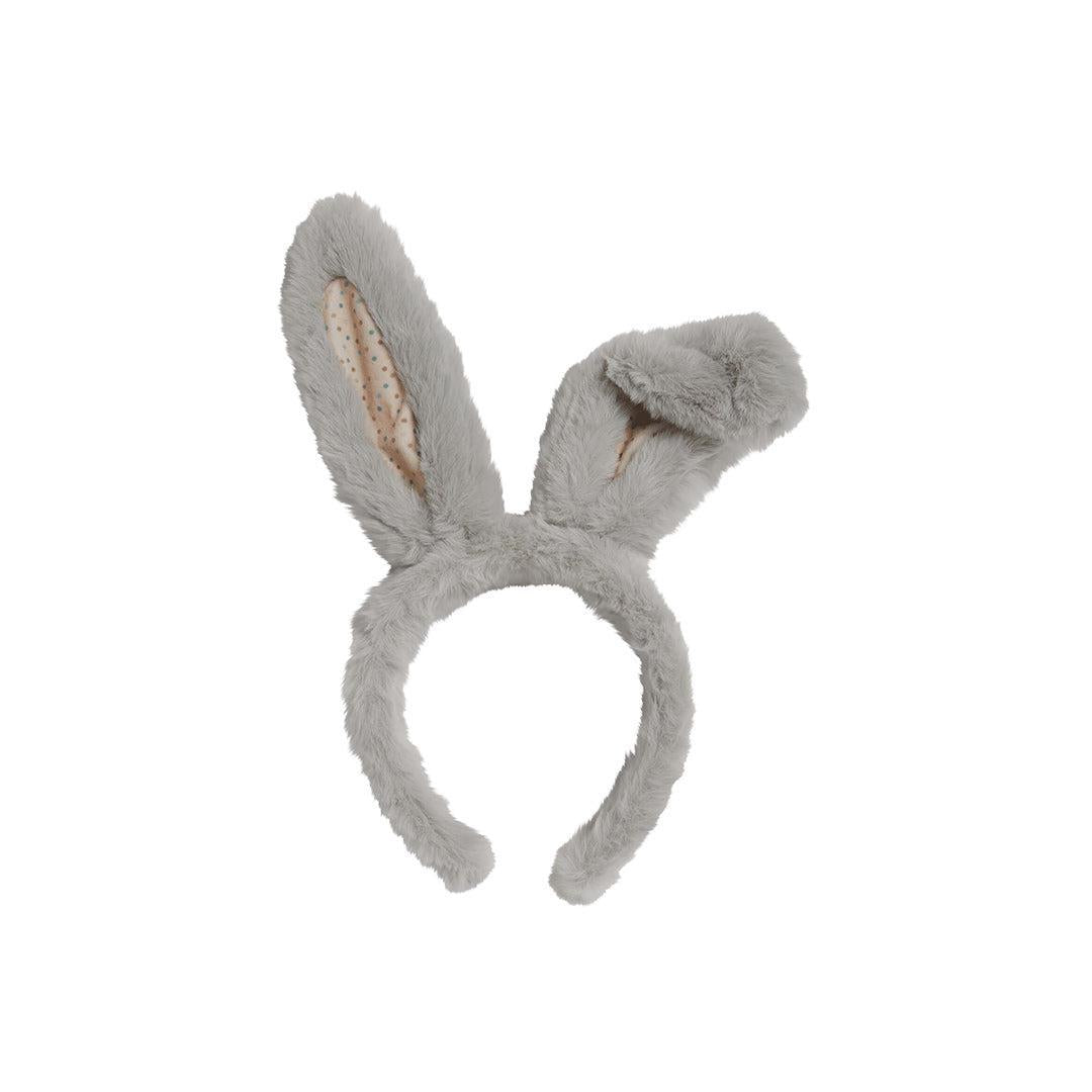 Olli Ella Fluffle Bunny Ear Headband - Smoke-Headbands-Smoke- | Natural Baby Shower