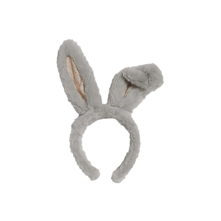 Olli Ella Fluffle Bunny Ear Headband - Smoke-Headbands-Smoke- | Natural Baby Shower