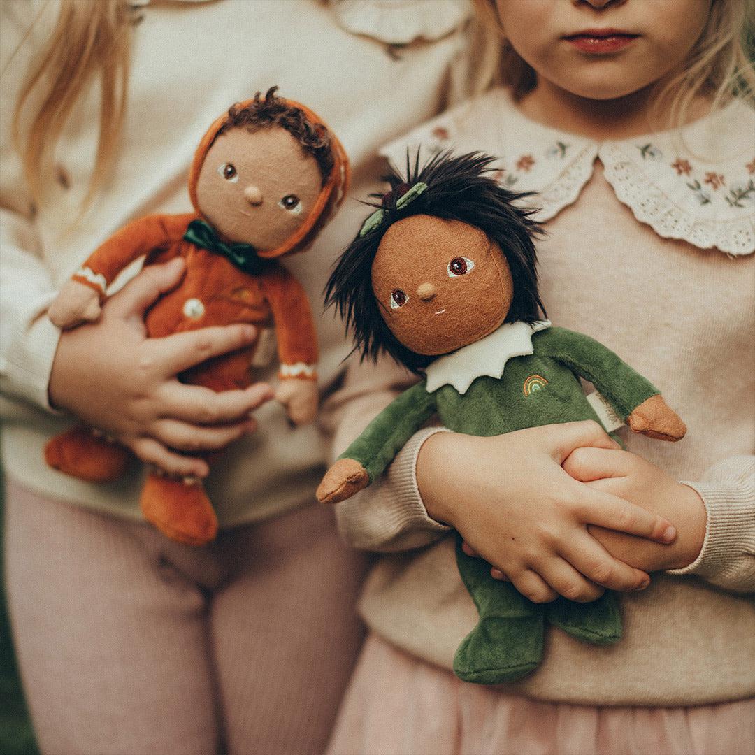 Olli Ella Dinky Dinkum Dolls - Georgie Gingerbread - Ginger-Dolls-Georgie Gingerbread /Ginger- | Natural Baby Shower