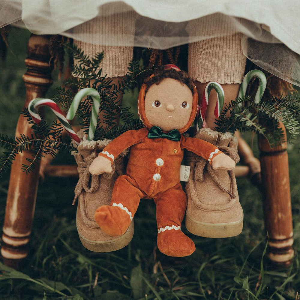 Olli Ella Dinky Dinkum Dolls - Georgie Gingerbread - Ginger-Dolls-Georgie Gingerbread /Ginger- | Natural Baby Shower