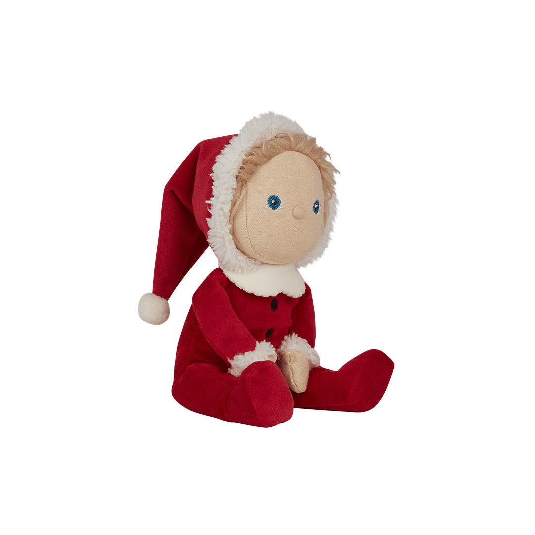 Olli Ella Dinky Dinkum Dolls - Sammy Santa - Red-Dolls-Sammy Santa /Red- | Natural Baby Shower