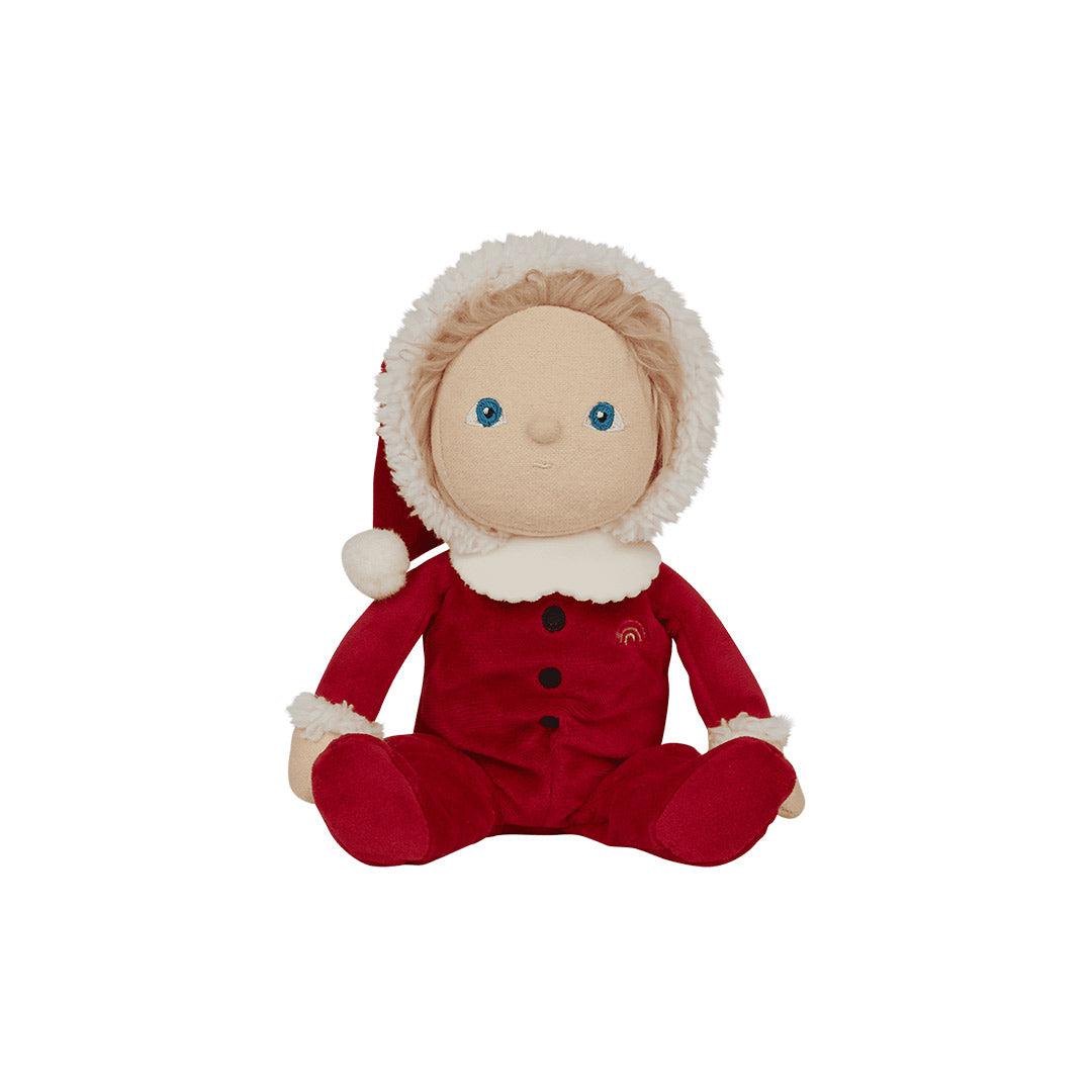 Olli Ella Dinky Dinkum Dolls - Sammy Santa - Red-Dolls-Sammy Santa /Red- | Natural Baby Shower