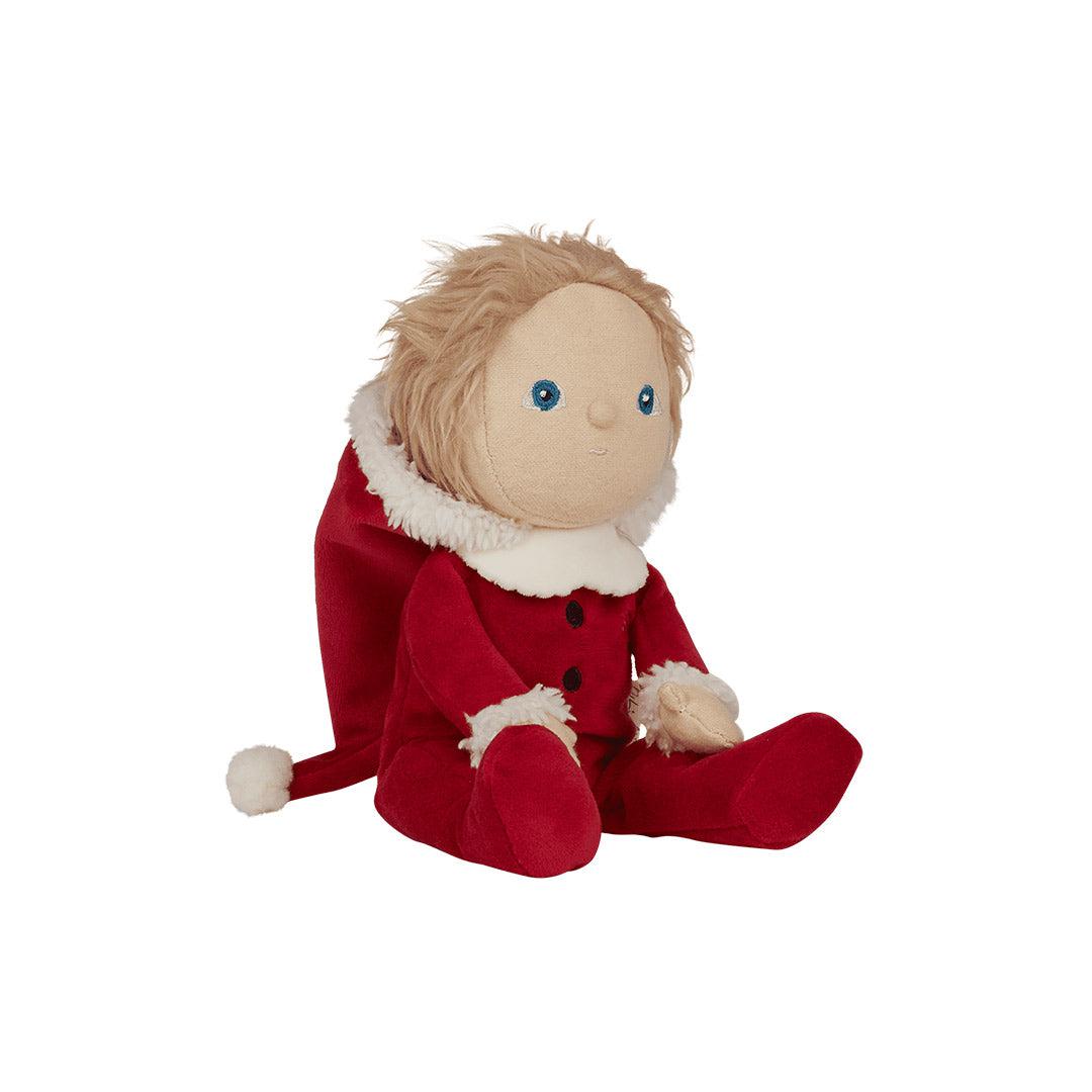 Olli Ella Dinky Dinkum Dolls - Sammy Santa - Red-Dolls-Sammy Santa /Red- | Natural Baby Shower