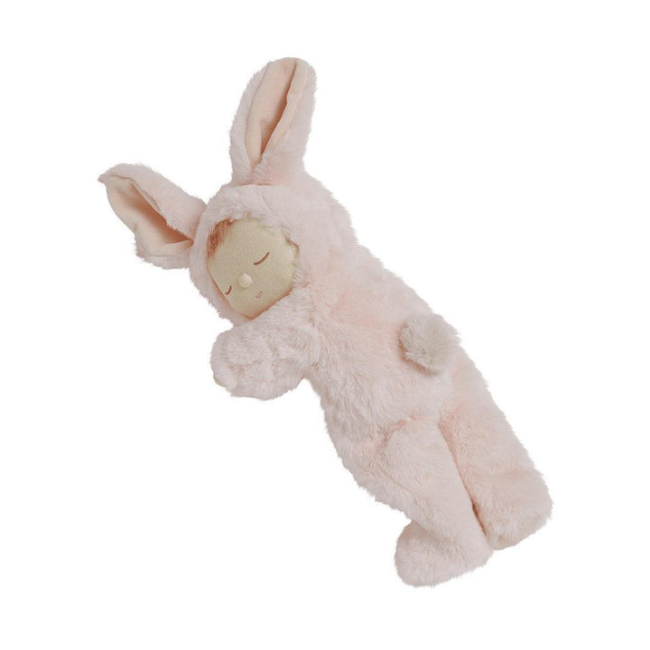 Olli Ella Lullaby Cozy Dinkum - Bunny Moppet - Pink-Dolls-Bunny Moppet- | Natural Baby Shower