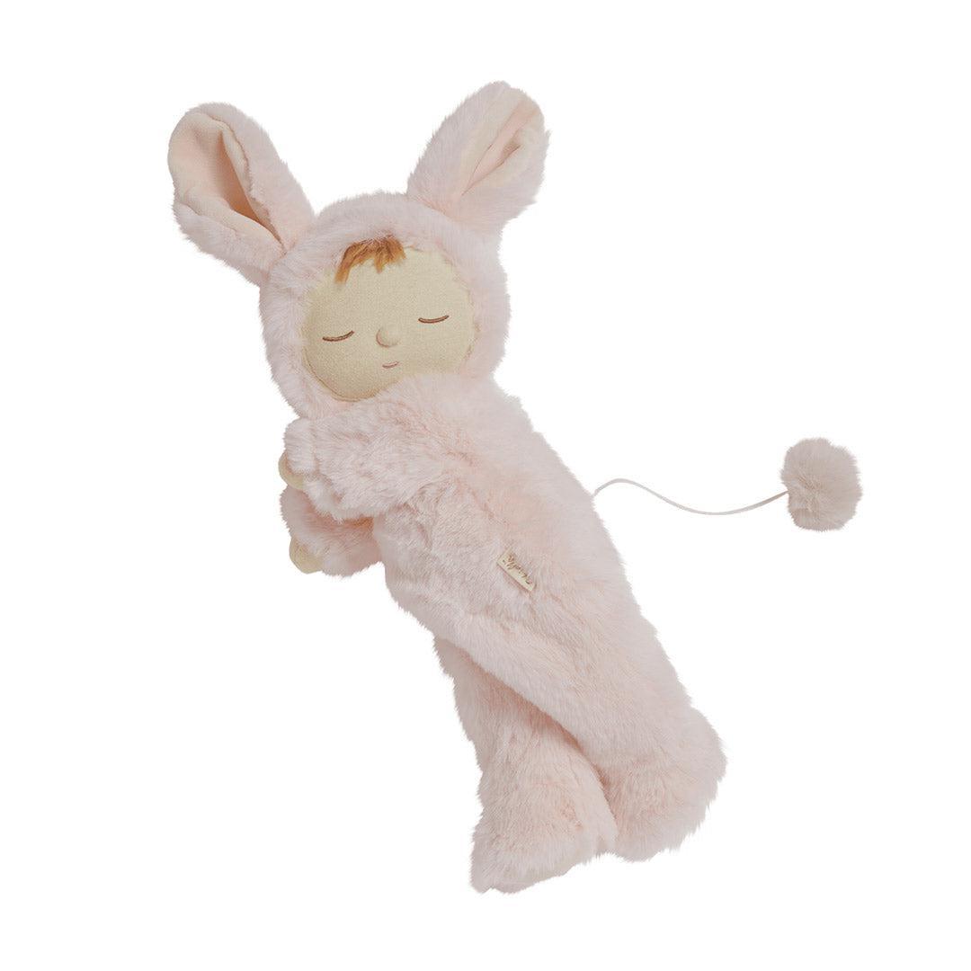 Olli Ella Lullaby Cozy Dinkum - Bunny Moppet - Pink-Dolls-Bunny Moppet- | Natural Baby Shower