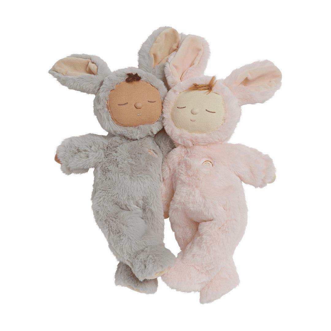 Olli Ella Lullaby Cozy Dinkum - Bunny Pip - Smoke-Dolls-Bunny Pip- | Natural Baby Shower