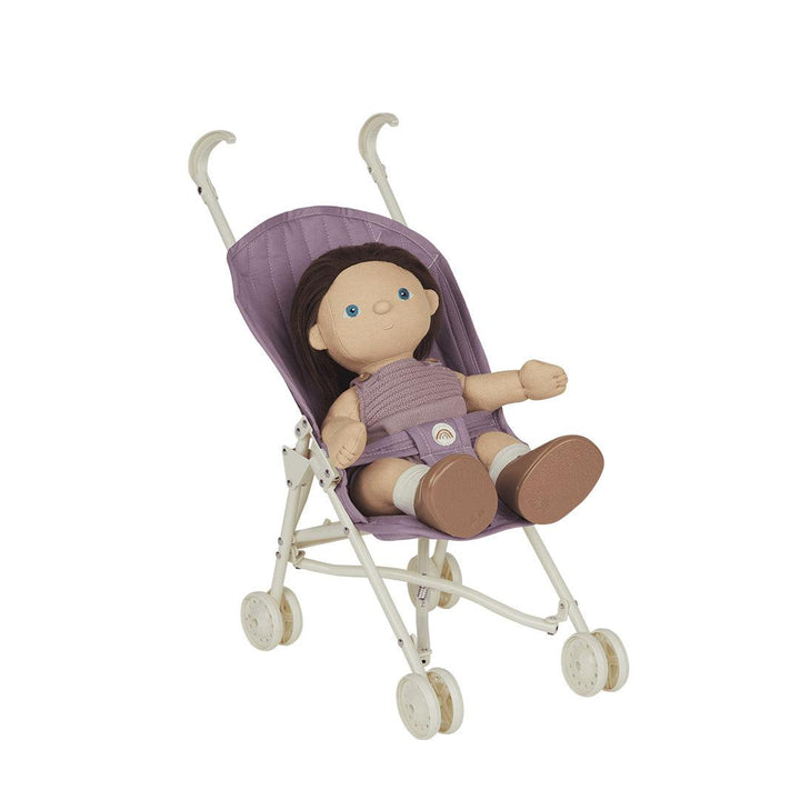 Olli Ella Sollie Stroller - Lavender-Dolls Prams-Lavender- | Natural Baby Shower