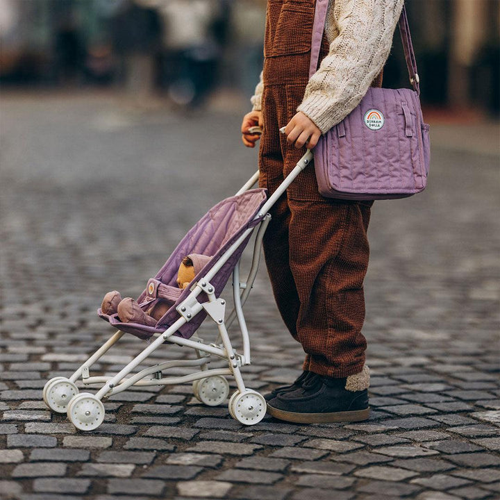 Olli Ella Sollie Stroller - Lavender-Dolls Prams-Lavender- | Natural Baby Shower